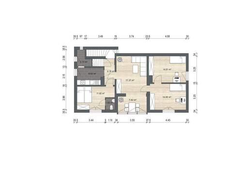 Obergeschoss - 