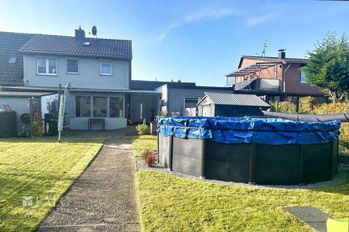 Rückseite und Garten - 