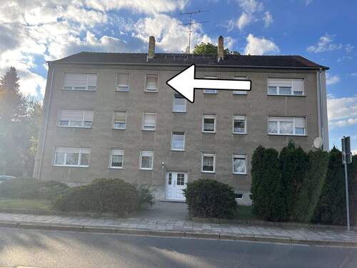 Haus Frontal - 4 Zimmer Etagenwohnung in Bad Schmiedeberg