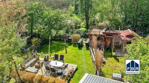 Blick in den gemeinsamen Garten - 
