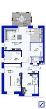 Exposeplan-Erdgeschoss links - 