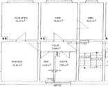 Grundriss Erdgeschoss - Etagenwohnung mit 73,00 m&sup2; in Boxberg/Oberlausitz zur Miete