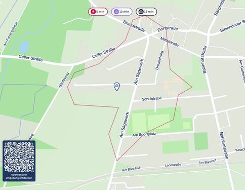 Kartenausschnitt - 