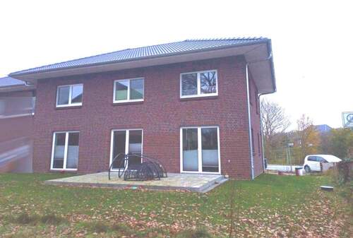 Gartenansicht - Baujahr 2020 - 5-Zimmer-Haus in Glücksburg (Ostsee) - KfW55