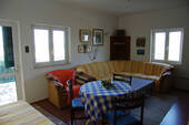 Gemütliches Wohnzimmer - 3 Zimmer Doppelhaushälfte zum Kaufen in Korcula