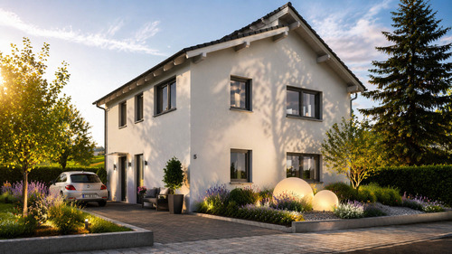 Abb. kann Sonderausst. enth. - -Aktion- LichtenwaldeNiederwiesa - modernes Einfamilienhaus im idyllischen Lichtenwalde