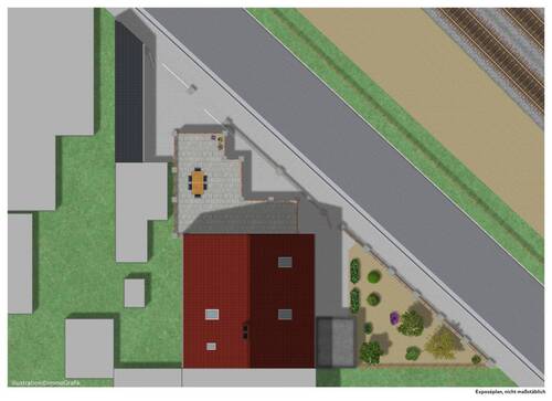 Lageplan des Grundstücks - 