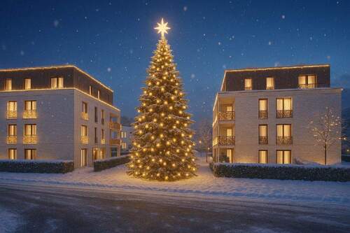 Eine schöne Adventszeit - Stilvoll, nachhaltig, barrierearm Eigentumswohnung mit Weitblick im modernen 7-Parteienhaus