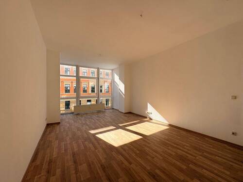 Wohnzimmer - moderne 4 Zimmerwohnung mit Gäste-WC in Reudnitz!