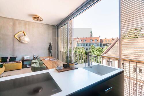 JoachimStraße5-3.jpg - Stilvolles Design-Loft mit Weitblick & privatem japanischen Feng-Shui-Garten