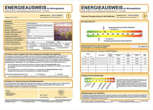 Energieausweis - 