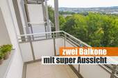 zwei Balkone mit Aussicht - Frisch Sanierte Familienwohnung mit traumhaften Blick über den Stadtpark!