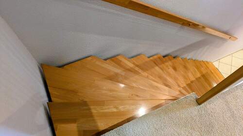 Treppen mit Parkettstufen - 