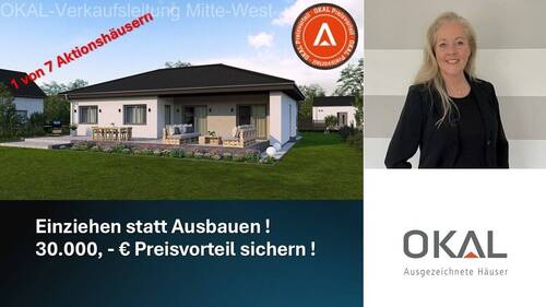 Bild 1 - KOMPAKTES WOHNEN - DURCHDACHT & EINLADEND - inkl. Grundstück - einzugsfertig