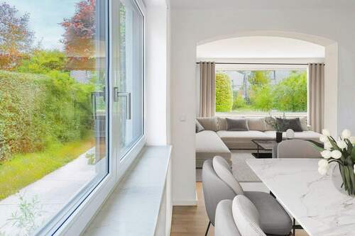 Ess-/ Wohnbereich möbliert - 