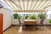 Dachterrasse 2,5 OG - FBC - Lichtdurchflutete 4-Zimmer-DG-Maisonette-Wohnung mit Dachterrasse, Balkon + TG-Stellplatz