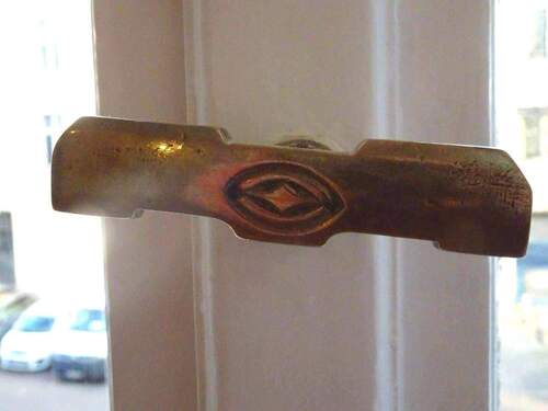 Jugendstilfenstergriffe - 