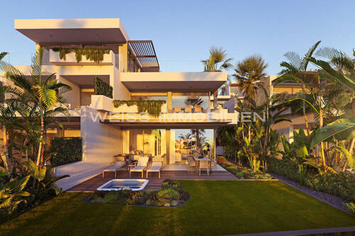 Exklusives Luxusresort - Die kanarische Sonne geniessen - Modernes Apartment mit fantastischem Meerblick in Teneriffas Süden