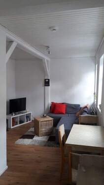 Wohn/Schlafbereich - 1 Zimmer Etagenwohnung in Suhl