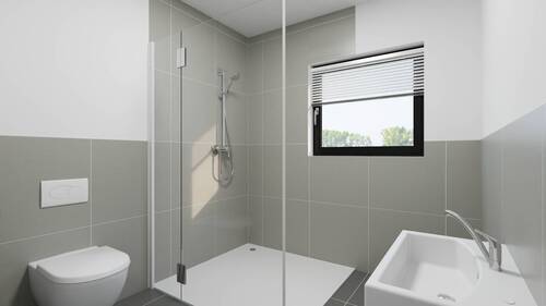 Barriere-armes Duschbad_Visualisierung - 