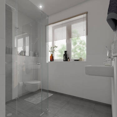 unverbindliche Illustration Bad (2) - 3 Zimmer Etagenwohnung zum Kaufen in Hochdorf