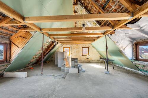 Wohnzimmer - Etagenwohnung mit 91,00 m&sup2; in Weyhe zum Kaufen