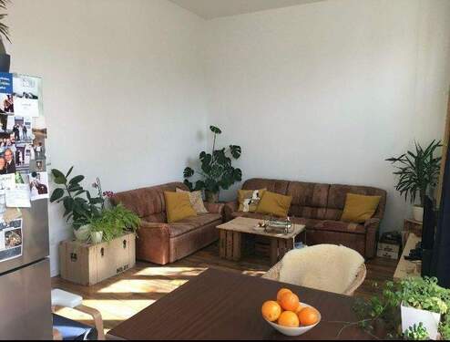 Moderne Wohnzimmeransicht - Terrassenwohnung mit 86,70 m&sup2; in Oldenburg zur Miete