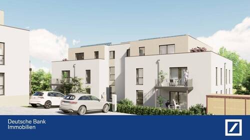 Gebäudefront mit Eingang - 2 Zimmer Etagenwohnung zum Kaufen in Welschbillig