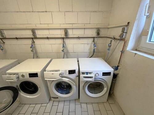 Waschraum im Keller - 