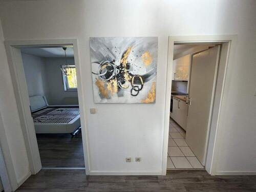 Küche und Schlafz. - Etagenwohnung mit 65,00 m&sup2; in Zwingenberg zur Miete