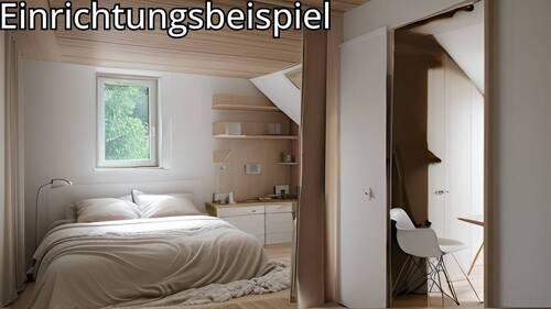Schlafzimmer mit Ankleide - Beispiel - 