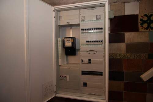 modernisierte Elektroanlage - 