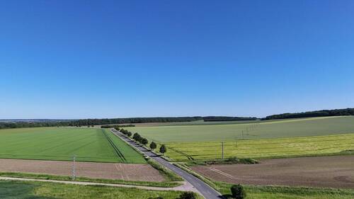 Drohnenbild Richtung Weferlingen - 