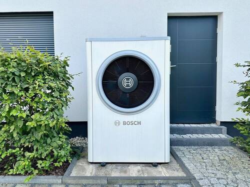 hochwertige Wärmepumpe, daher Effizienzklasse A+ - 