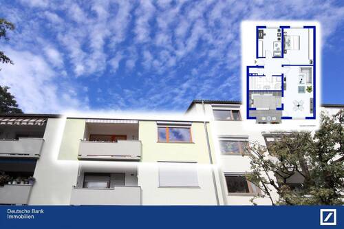 Die Wohnung - 3-Zimmer-Wohnung mit großem Potenzial in zentraler aber grüner Lage von Neckargemünd