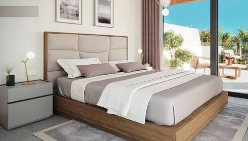 Modernes Schlafzimmer - 4 Zimmer Doppelhaushälfte in Cala Ratjada