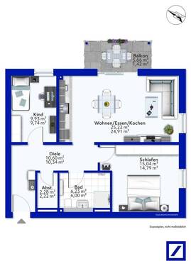 Exposeplan-R4-0-03 - 3 Zimmer Etagenwohnung zum Kaufen in Welschbillig