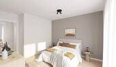 Helles und komfortables Schlafzimmer - 