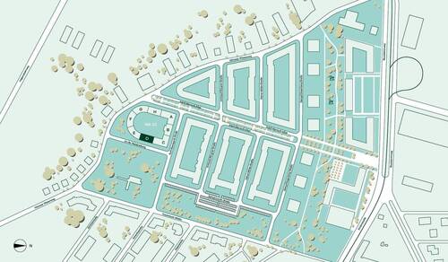 Lage der Eigentumswohnung im Quartier - 