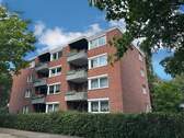 Hausansicht - Helle 2-Zimmer-Mietwohnung mit Balkon und Parkplatz am Utkiek in Kreyenbrück zum 01.11.2025!