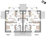 Grundriss Wohnung 2+4 - 