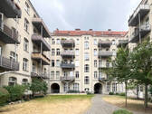 Hausrückseite - Gemütliche Dachwohnung in Berlins Mitte