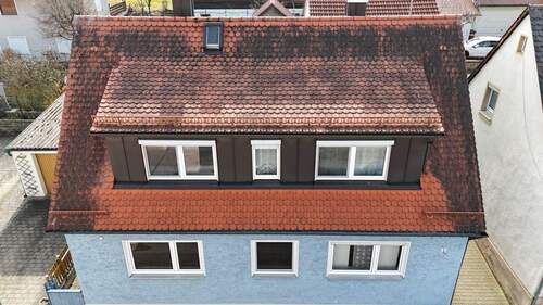 Luftaufnahme - 6 Zimmer Einfamilienhaus in Ansbach