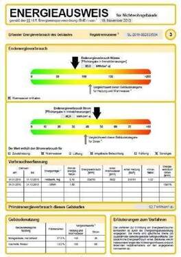 Energieausweis - 