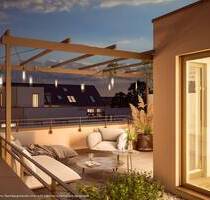 5-Zi.-RMH, real geteilt, mit 2 Terrassen, Loggia und großzügiger Dachterrasse in Süd-West-Ausrichtung - Kirchheim b. München