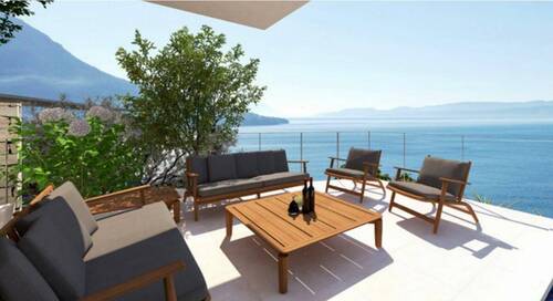 Gemütliche Sitzecke auf der Terrasse - 