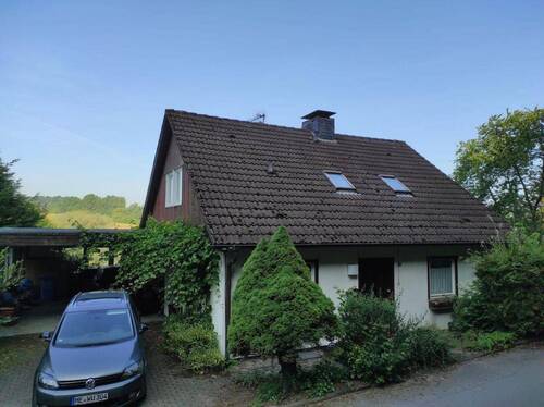 Einfamilienhaus im Grünen - Traumhaftes Einfamilienhaus mit großem Grundstück und freiem Blick in die Natur