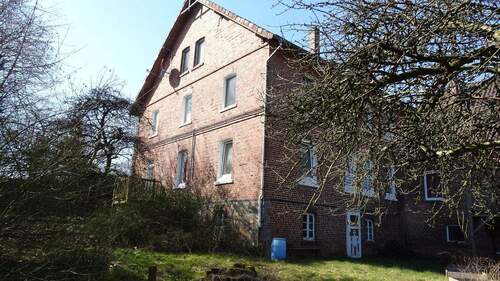 Ansicht vom Garten - 1 Zimmer Mehrfamilienhaus, Wohnhaus zum Kaufen in Dörentrup