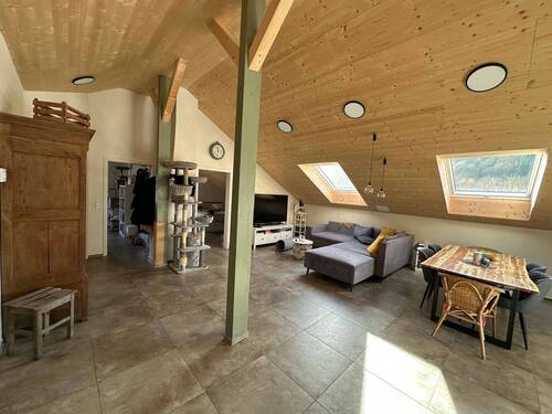 Wohnzimmer - 3 ZKB Neubauwohnung - 750,00 EUR Kaltmiete, ca.  70,00 m² Wohnfläche