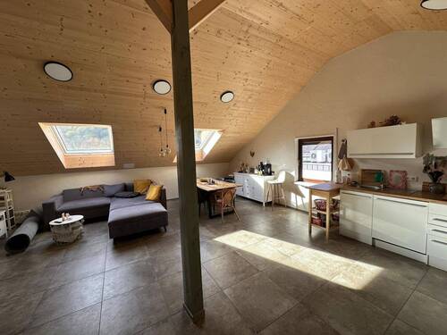 Wohn- Esszimmer - 3 Zimmer Etagenwohnung in Hüttingen an der Kyll